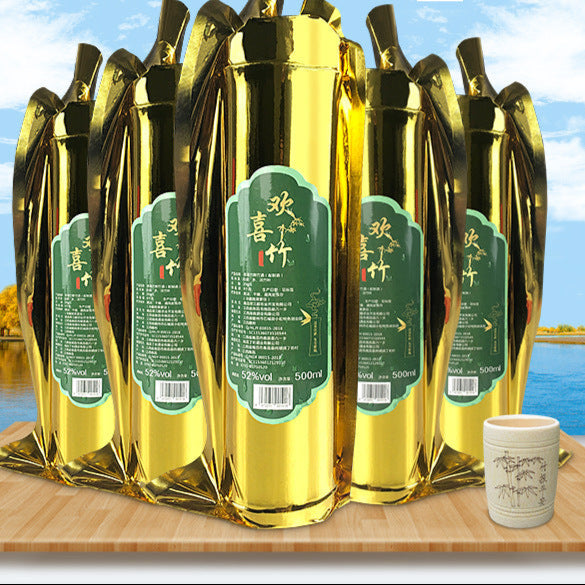 欢喜竹筒酒 - 500ml 香型白酒