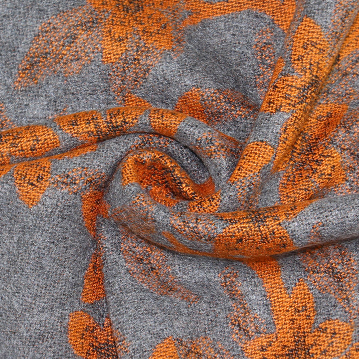Bufanda de jacquard de invierno para mujer: un regalo elegante para mamás y señoras mayores.
