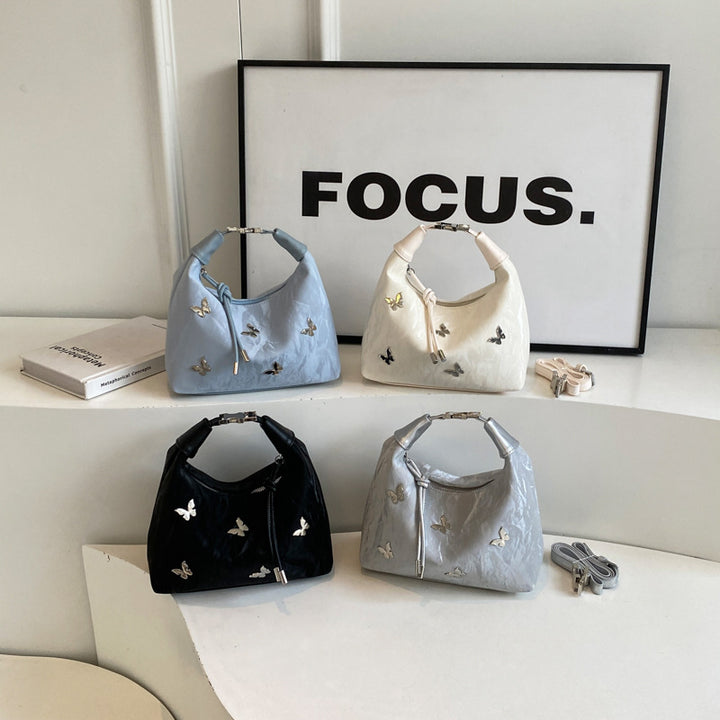 Bolso tote con mariposas estilo coreano: nuevo bolso bandolera de gran capacidad estilo chino