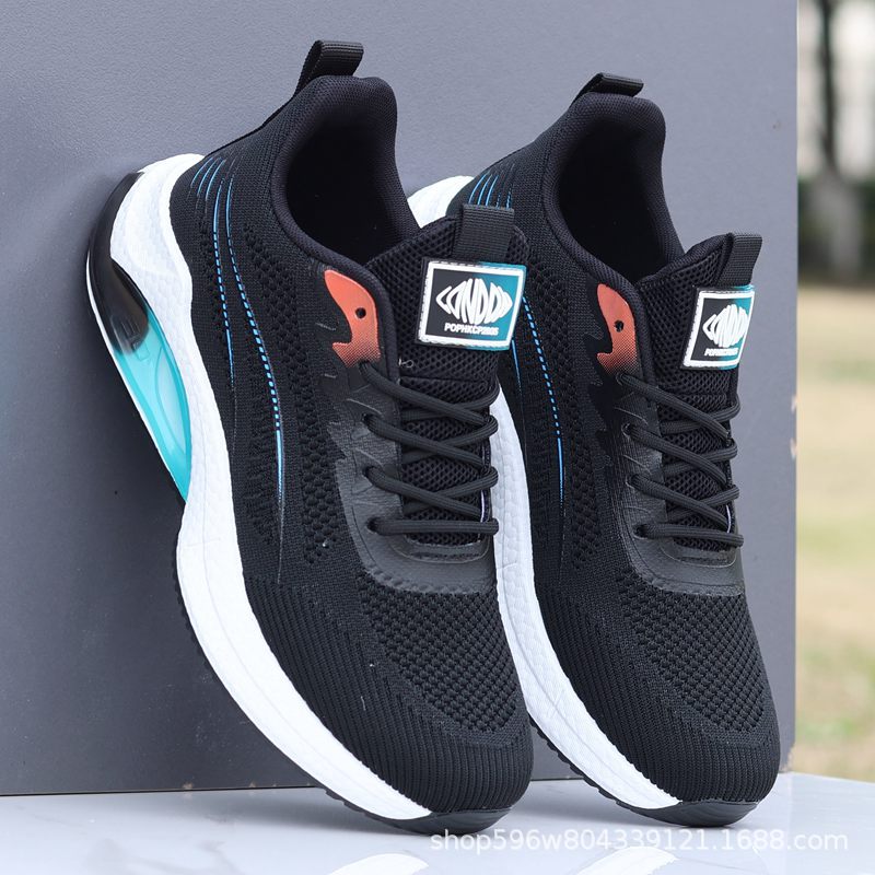 Guochao Hydrogen Cloud Joint Running Shoes Men's Travel Shoes 2024 Spring and Summer Daddy Shoes Men's Sports Leisure Breathable Mesh Shoes