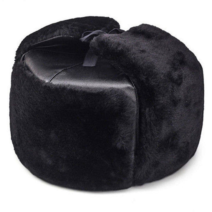 Men's Winter Lei Feng Hat for Seniors – Thickened Cotton Cap with Ear Protection for Elderly