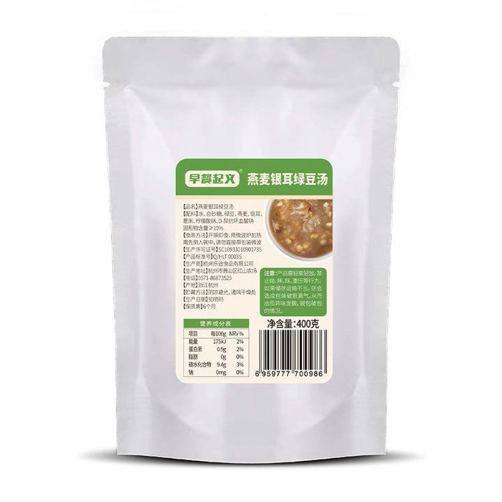 燕麦银耳绿豆汤 | 夏日冷饮 | 即食 | 餐厅及外卖 | 预煮粥 | 400g/袋 | 批发