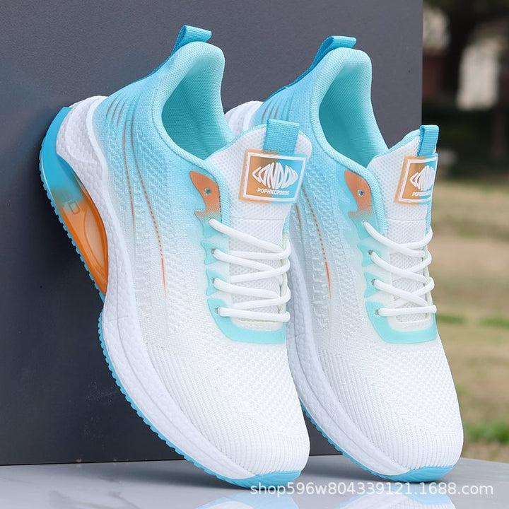 Guochao Hydrogen Cloud Joint Running Shoes Men's Travel Shoes 2024 Spring and Summer Daddy Shoes Men's Sports Leisure Breathable Mesh Shoes