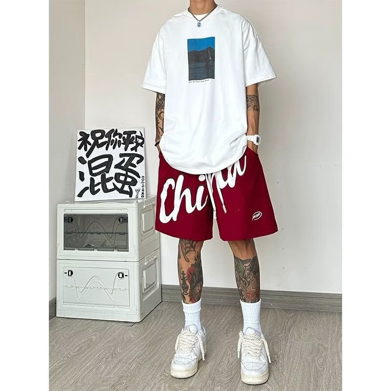 2024 Trendy Plus-Size Men's Shorts | Loose-Fit Casual Sportswear