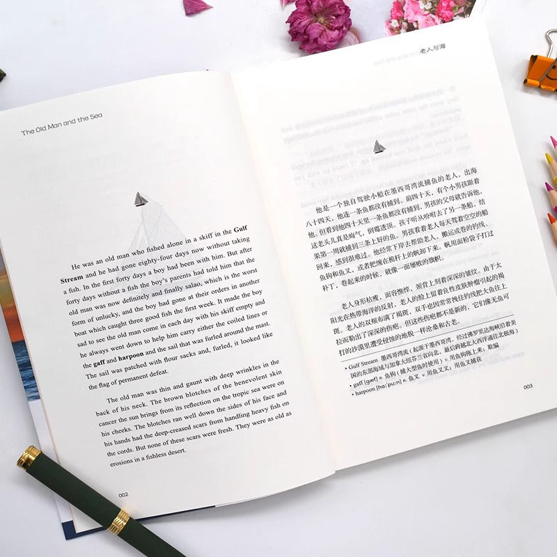 The Old Man and the Sea – Bilingual Edition with Chinese Annotations