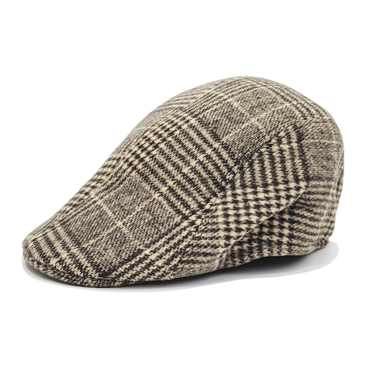 Boina gruesa de invierno para personas mayores: gorro cálido con orejeras para papás y abuelos.