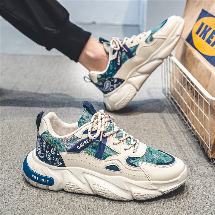 Zapatillas deportivas para hombre con aumento de altura oculto (2024): zapatos transpirables de suela gruesa con aumento de 10 cm