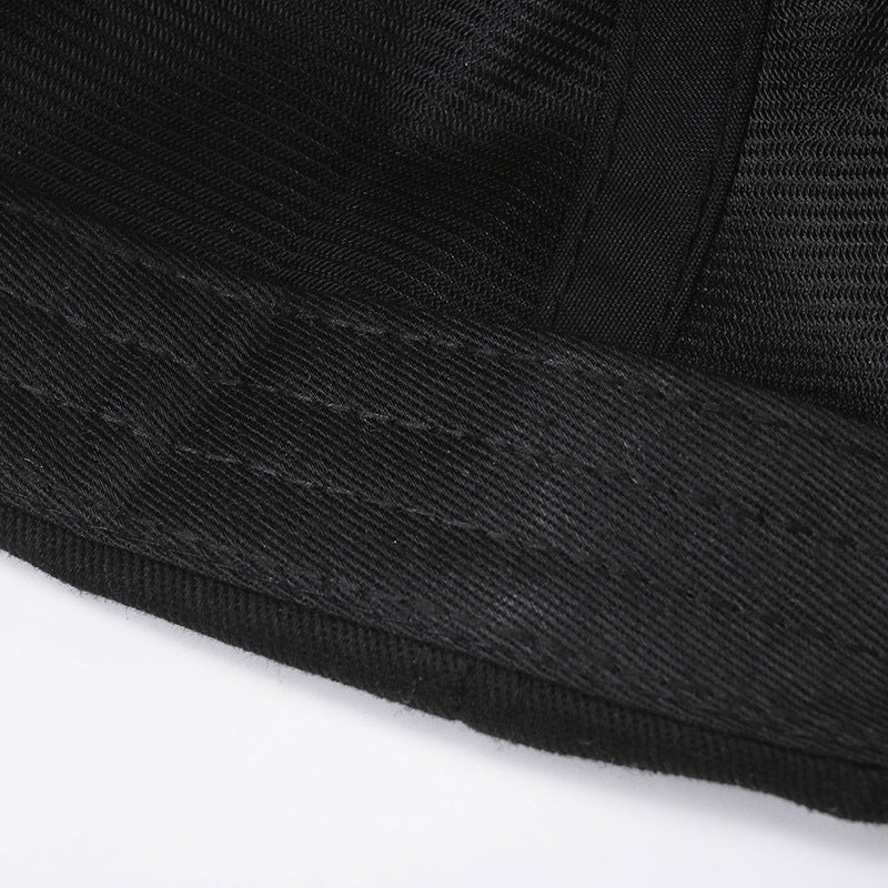 Gorra de béisbol unisex con estampado de dragón: gorra artística de ala dura estilo chino para primavera y otoño.