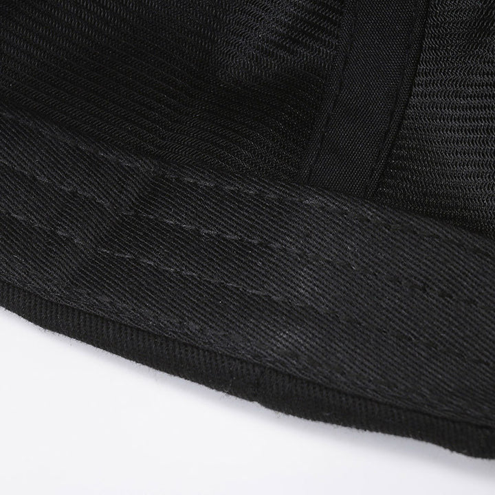 Gorra de béisbol unisex con estampado de dragón: gorra artística de ala dura estilo chino para primavera y otoño.