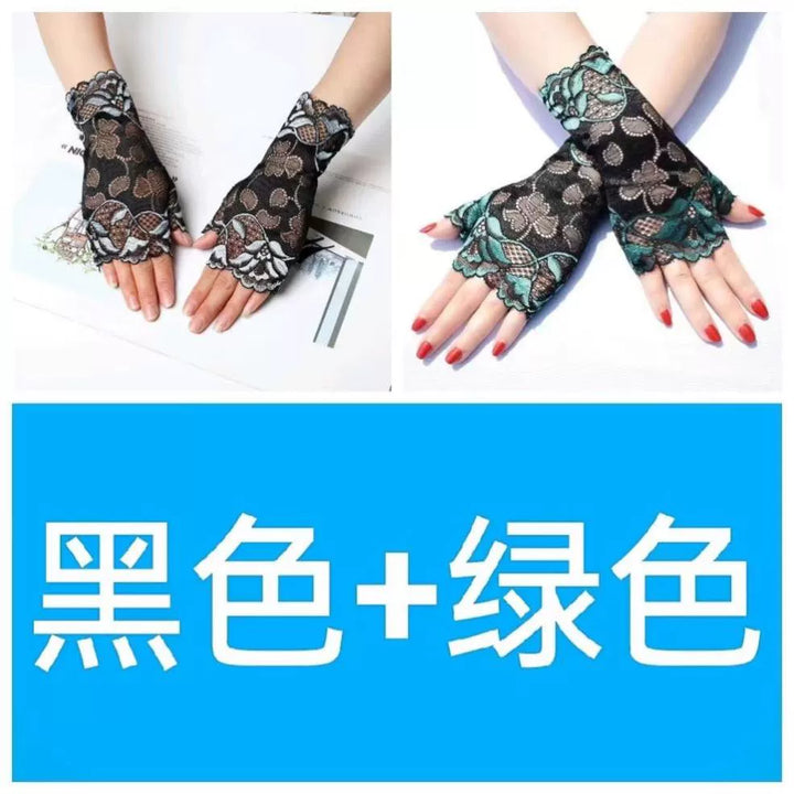 Guantes de estilo chino, mangas de doncella china para mujer, estilo subcultural de encaje de alta gama, puños, decoración de muñeca moderna