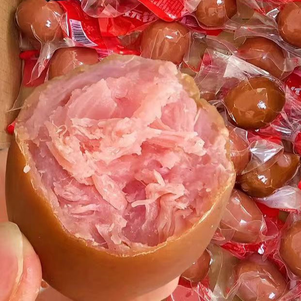 Small sausages, small meat eggs, individually packaged, ready-to-eat, crispy meat, chicken meal replacement, instant snacks, factory delivery and wholesale