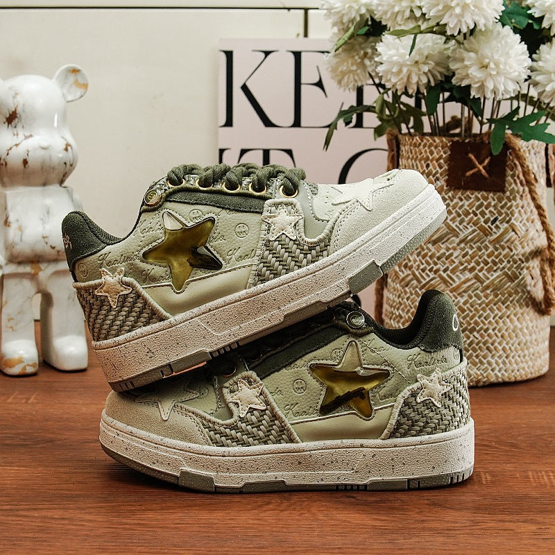 Zapatillas de pareja inspiradas en el Dragón del Lago Oeste: nuevas zapatillas casuales unisex 2024