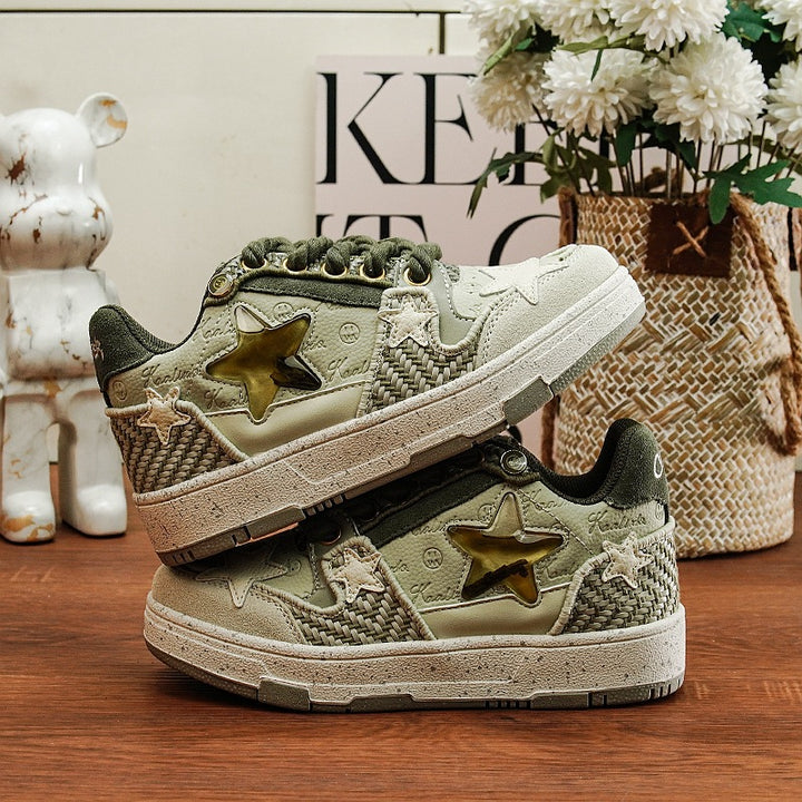 Zapatillas de pareja inspiradas en el Dragón del Lago Oeste: nuevas zapatillas casuales unisex 2024