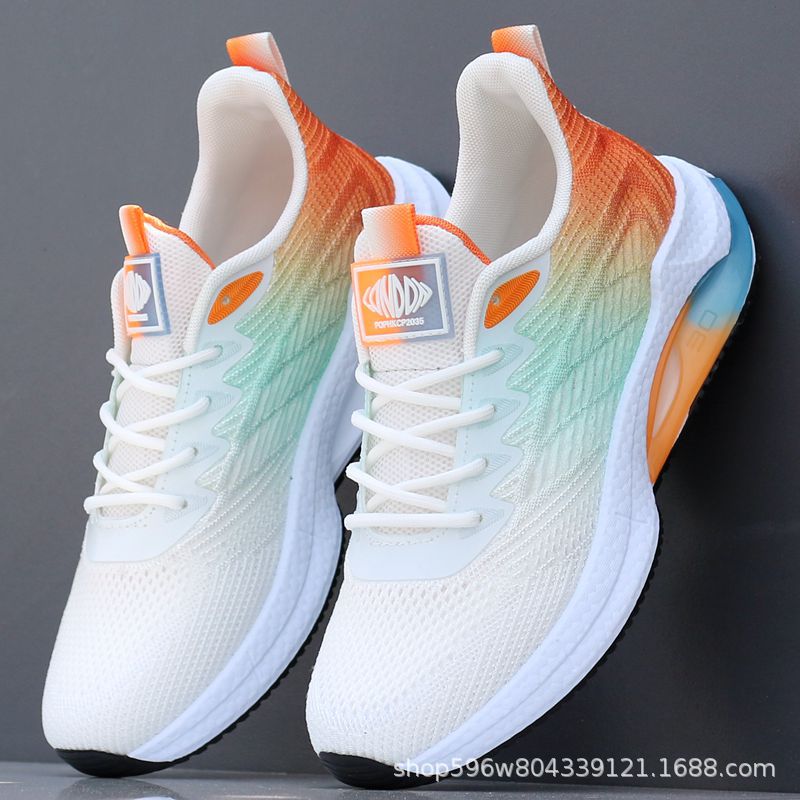 Guochao Hydrogen Cloud Joint Running Shoes Men's Travel Shoes 2024 Spring and Summer Daddy Shoes Men's Sports Leisure Breathable Mesh Shoes