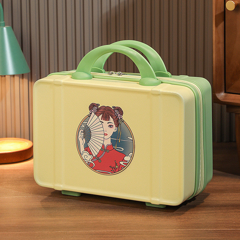 Q3Y Hand-Carry Cosmetic Case – Compact Lightweight Travel Companion with Lock