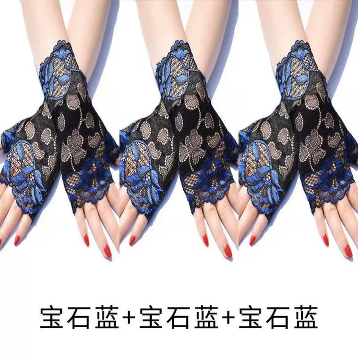 Guantes de estilo chino, mangas de doncella china para mujer, estilo subcultural de encaje de alta gama, puños, decoración de muñeca moderna