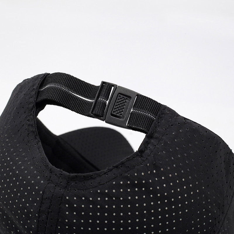 Gorra de béisbol de estilo chino retro con visera curva bordada y letras para hombre. Protección solar exterior, protección UV. Sombrero de pico de pato.