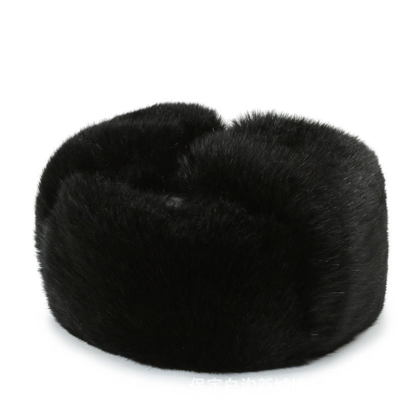 Men's Winter Lei Feng Hat for Seniors – Thickened Cotton Cap with Ear Protection for Elderly