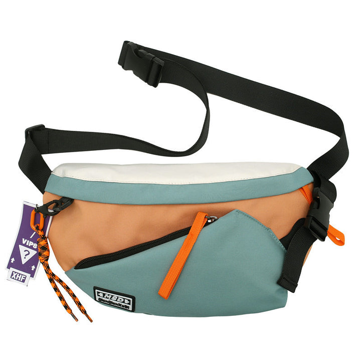 Premium Men’s Chest Bag – Trendy National Style Sports Shoulder & Waist Bag for Students & Everyday Use