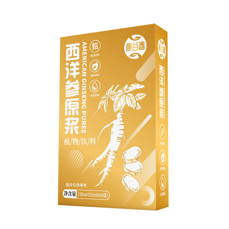 Extracto líquido original de ginseng americano | Ginseng americano fresco | Extracto de Panax quinquefolius | Ginseng líquido oral