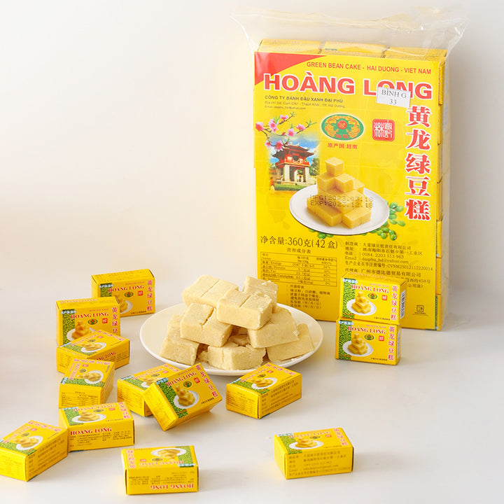 林福记大福皇龙绿豆糕 | 原味 & 抹茶味 | 越南进口传统糕点