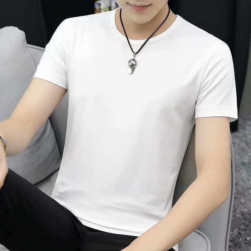 Camiseta de manga corta estilo chino para hombre, ropa de verano 2025, nueva tendencia de marca de moda, suelta, versátil, fina, estilo chino, media manga