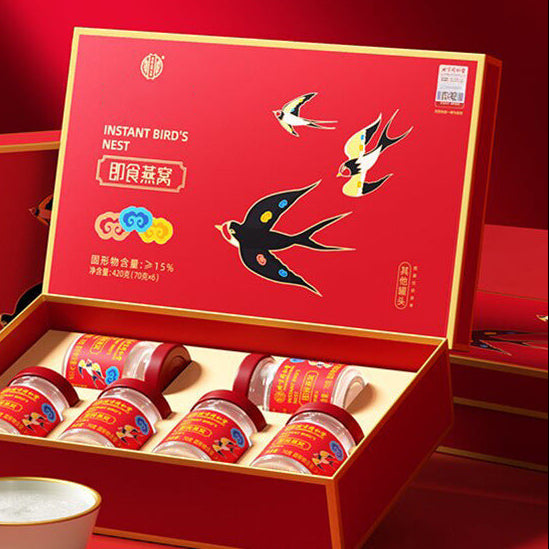 宫廷级15%即食燕窝礼盒 | 批发营养补充剂 | 印尼可追溯燕窝