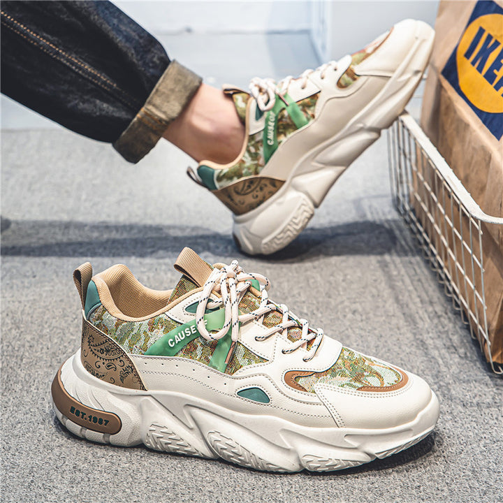 Zapatillas deportivas para hombre con aumento de altura oculto (2024): zapatos transpirables de suela gruesa con aumento de 10 cm