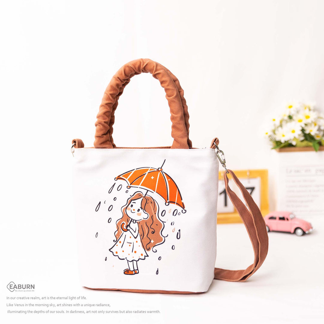 Bolso estilo cubo creativo de estilo chino: bolso versátil para viajes y uso diario.