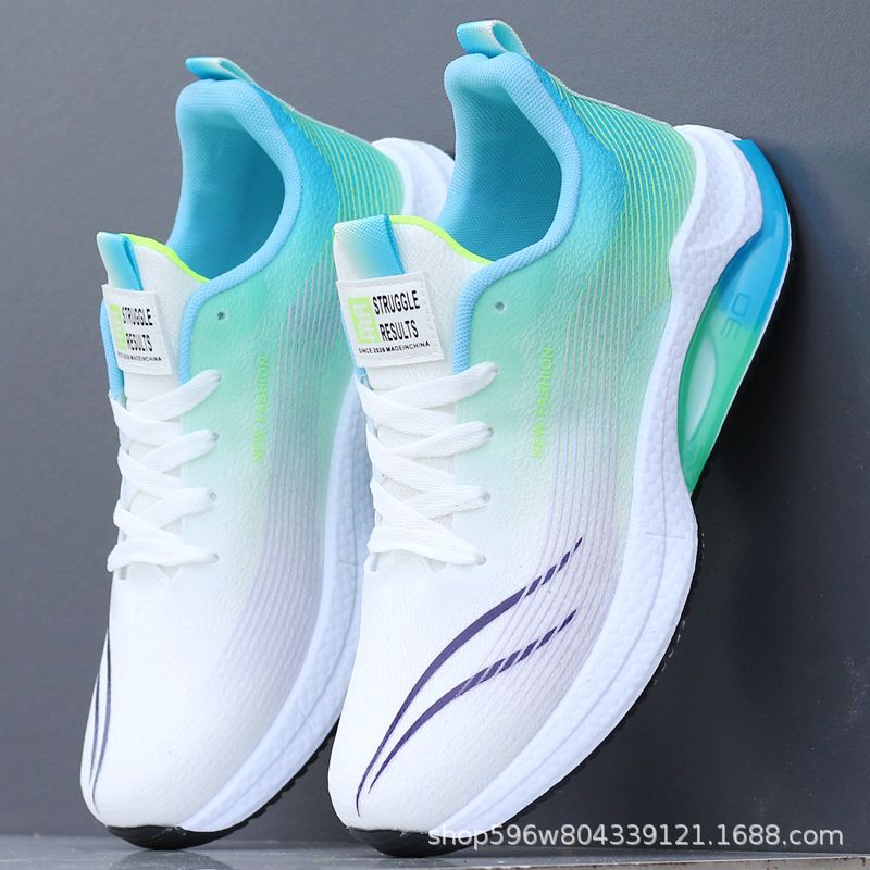 Guochao Hydrogen Cloud Joint Running Shoes Men's Travel Shoes 2024 Spring and Summer Daddy Shoes Men's Sports Leisure Breathable Mesh Shoes