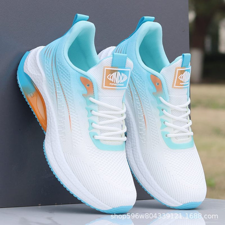 Guochao Hydrogen Cloud Joint Running Shoes Men's Travel Shoes 2024 Spring and Summer Daddy Shoes Men's Sports Leisure Breathable Mesh Shoes