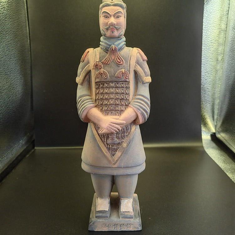 兵馬俑 陶俑 西安限定 文創工芸品 観光記念置物 秦始皇 ギフト 中国伝統土産 兵馬俑 陶俑 西安限定 文創工芸品 観光記念置物 秦始皇 ギフト