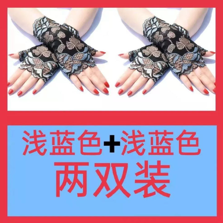 Guantes de estilo chino, mangas de doncella china para mujer, estilo subcultural de encaje de alta gama, puños, decoración de muñeca moderna
