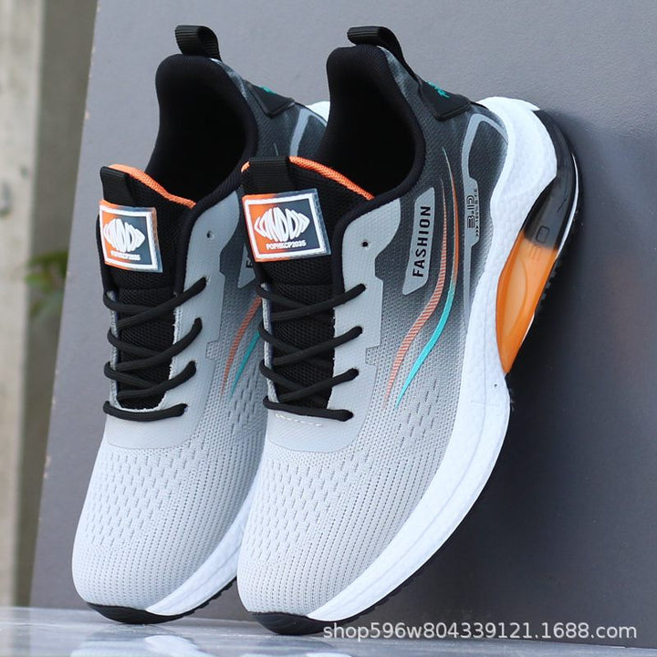 Guochao Hydrogen Cloud Joint Running Shoes Men's Travel Shoes 2024 Spring and Summer Daddy Shoes Men's Sports Leisure Breathable Mesh Shoes
