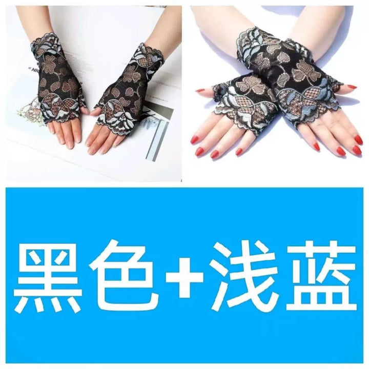 Guantes de estilo chino, mangas de doncella china para mujer, estilo subcultural de encaje de alta gama, puños, decoración de muñeca moderna