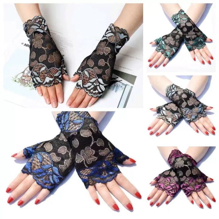 Guantes de estilo chino, mangas de doncella china para mujer, estilo subcultural de encaje de alta gama, puños, decoración de muñeca moderna