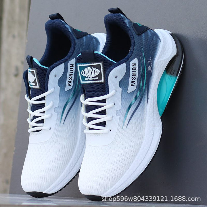 Guochao Hydrogen Cloud Joint Running Shoes Men's Travel Shoes 2024 Spring and Summer Daddy Shoes Men's Sports Leisure Breathable Mesh Shoes