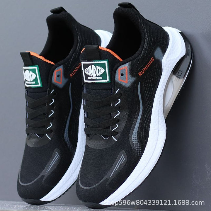 Guochao Hydrogen Cloud Joint Running Shoes Men's Travel Shoes 2024 Spring and Summer Daddy Shoes Men's Sports Leisure Breathable Mesh Shoes