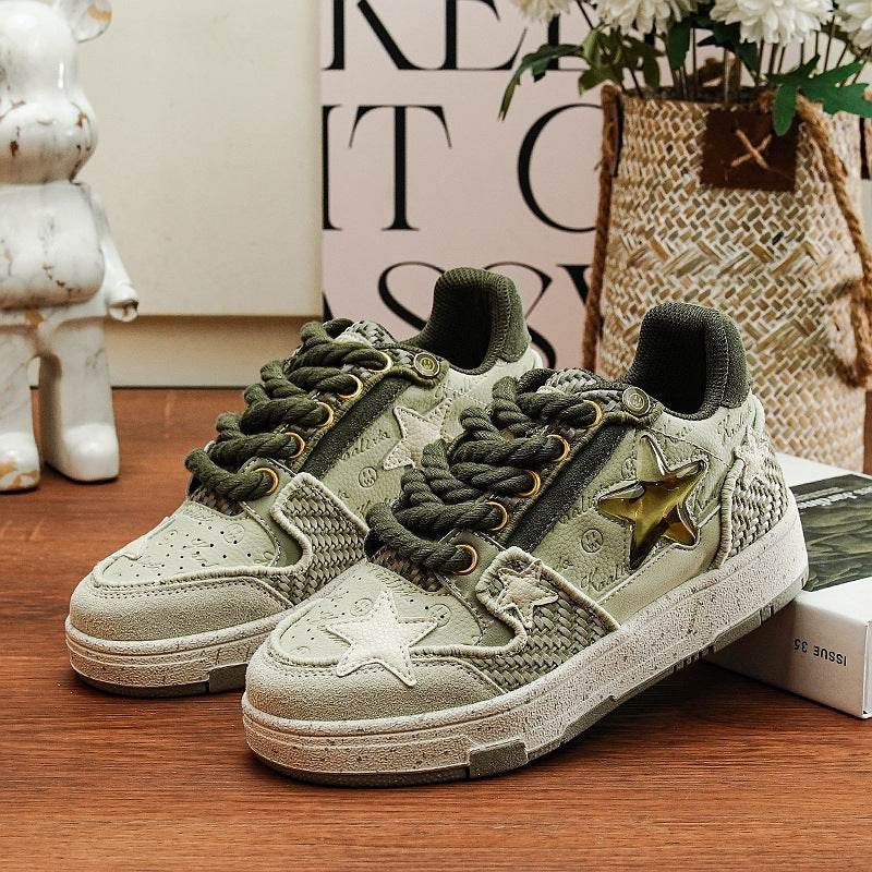 Zapatillas de pareja inspiradas en el Dragón del Lago Oeste: nuevas zapatillas casuales unisex 2024