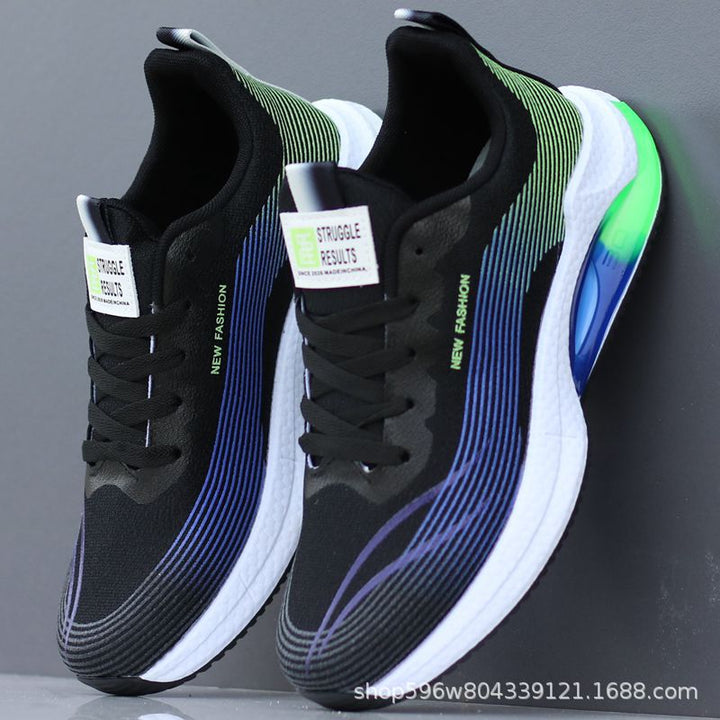 Guochao Hydrogen Cloud Joint Running Shoes Men's Travel Shoes 2024 Spring and Summer Daddy Shoes Men's Sports Leisure Breathable Mesh Shoes