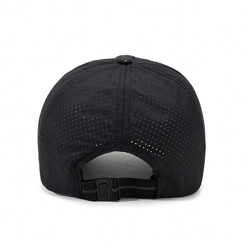 Gorra de béisbol de estilo chino retro con visera curva bordada y letras para hombre. Protección solar exterior, protección UV. Sombrero de pico de pato.