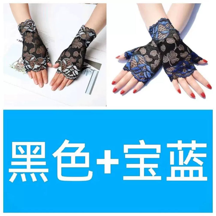 Guantes de estilo chino, mangas de doncella china para mujer, estilo subcultural de encaje de alta gama, puños, decoración de muñeca moderna