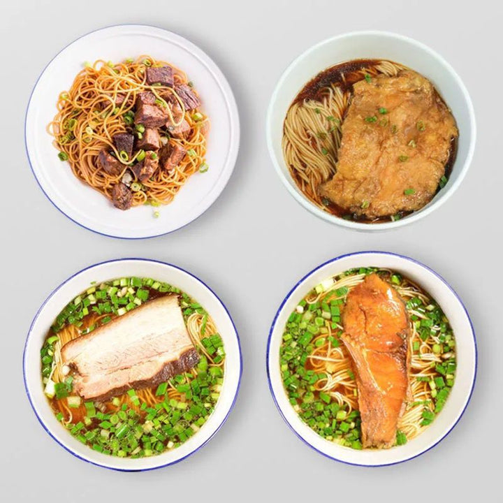苏式德义鲜方便面 | 4 包 | 有红烧肉、鱼头和江南风味