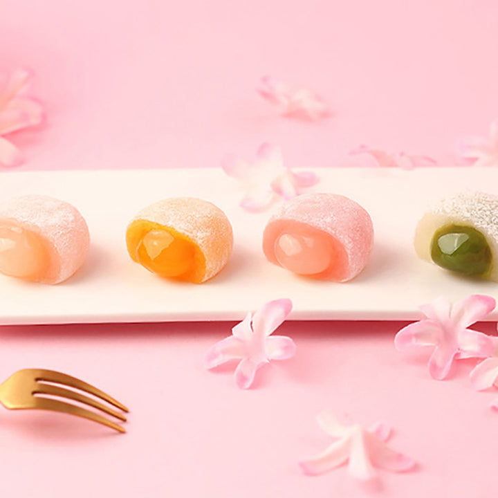 Baicaowei Explosive Mochi Balls | 120g | Sakura, Matcha, Mango, Strawberry | 72 Pack Box