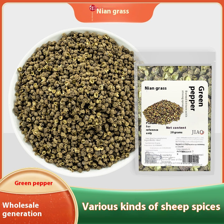 Wholesale green and red pepper, cinnamon, bay leaf, star anise, black and white pepper, spice combination seasoning, marinade package