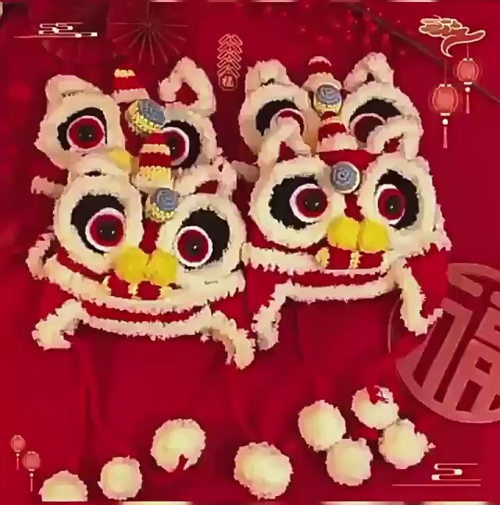 新款手工可爱保暖虎头帽-亲子、节日及农历新年款式,批发