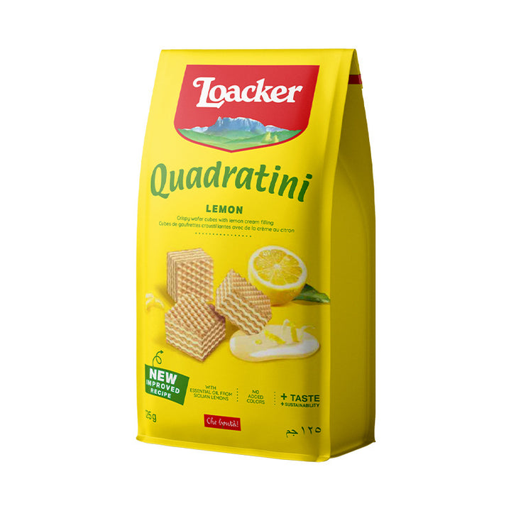 Loacker Wafer Biscuits 125g | Individually Wrapped Snack Pack | Festive Treats