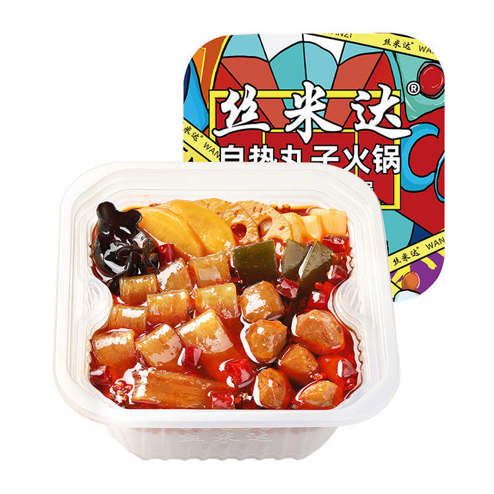 丝米达自热火锅7盒牛油麻辣小火锅学生速食宵夜麻辣烫自煮即食