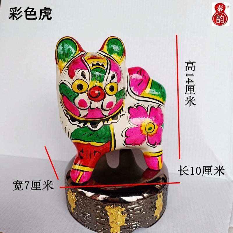 Figuras de arcilla Fengxiang artesanales – Colección Zodiaco Pintada
