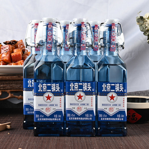 北京二锅头酒- 浓香型白酒248ml*6瓶(现货) – Dragon Goods